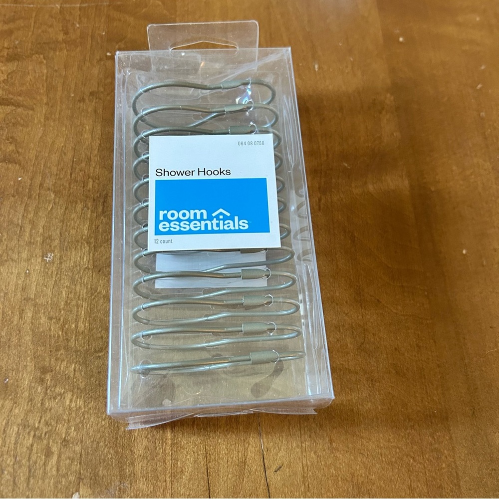 Room Essentials Metallic Shower Hooks
